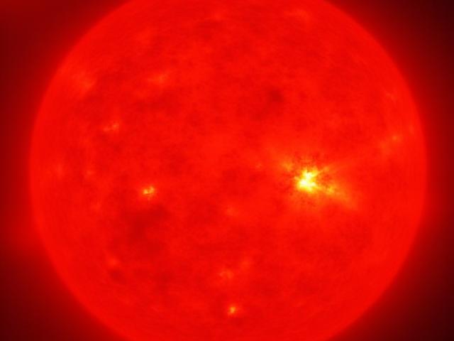 Солнечные вспышки и волокна